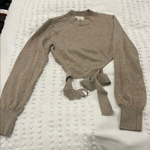 Lovers + Friends Tan Sweater